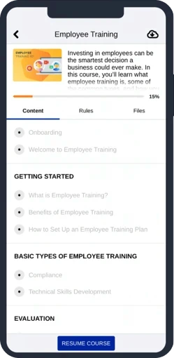 Optick field workforce app screen
